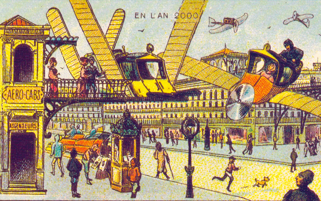 Il 1° romanzo distopico italiano: Le meraviglie del Duemila, di Emilio Salgari