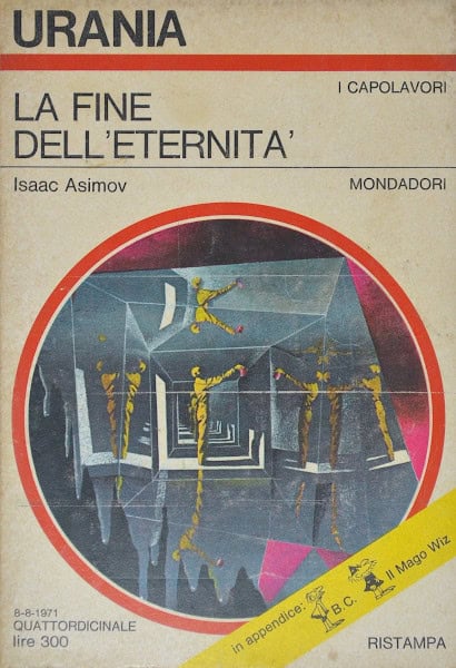 La copertina di La fine dell'eternità