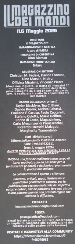 Il Magazzino dei mondi 6 - Interno